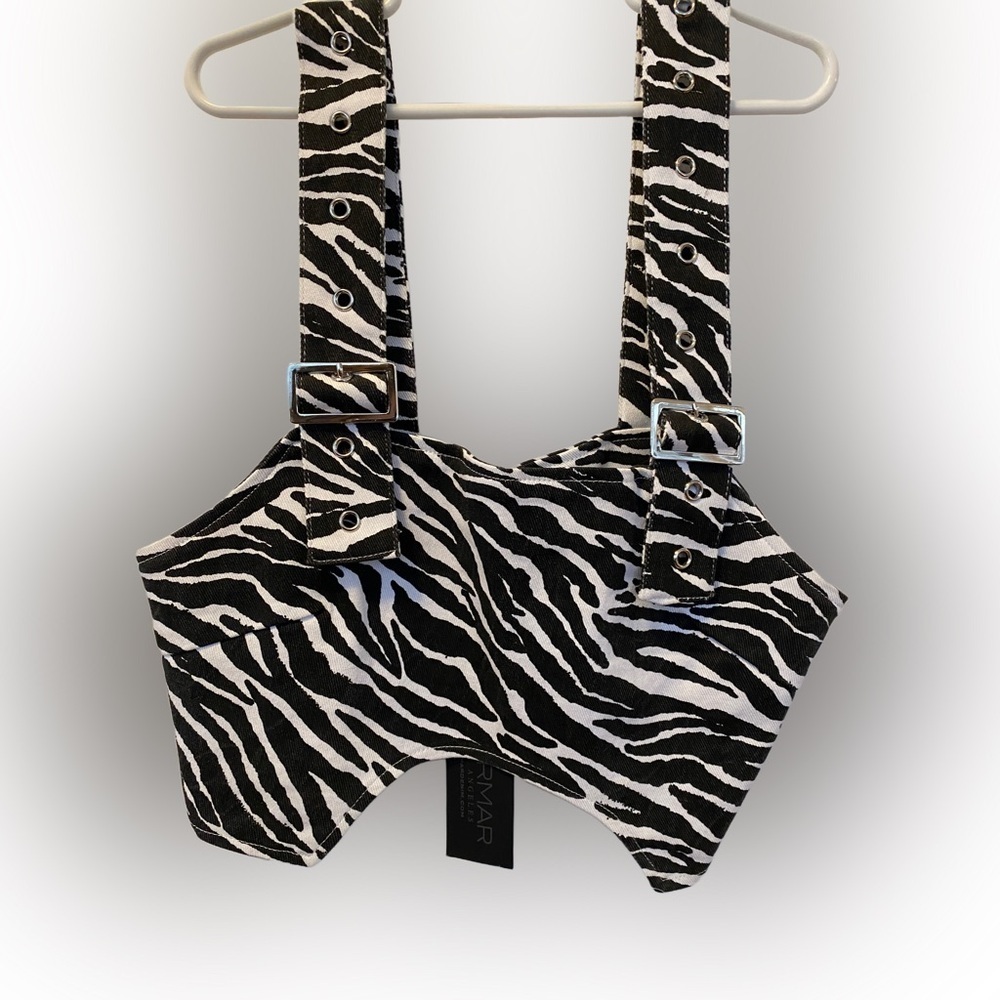 NWT CARMAR Crop Top, Size S